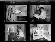 Feature of people who are blind (4 Negatives), 1950s undated [Sleeve 39, Folder b, Box 20]